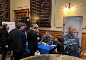 Employers during the event