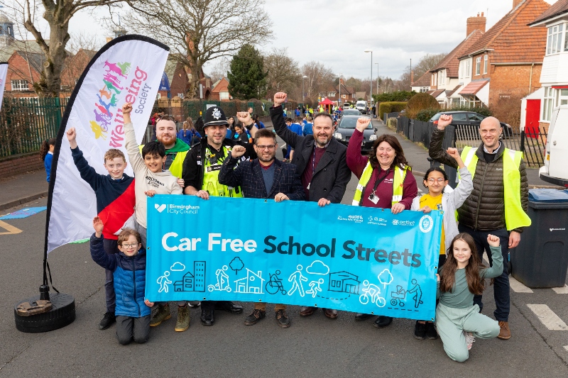 car free school streets Birmingham